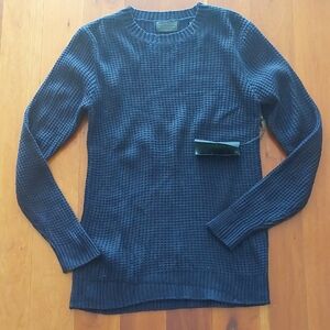 Men's Classic Navy Crewneck Sweater